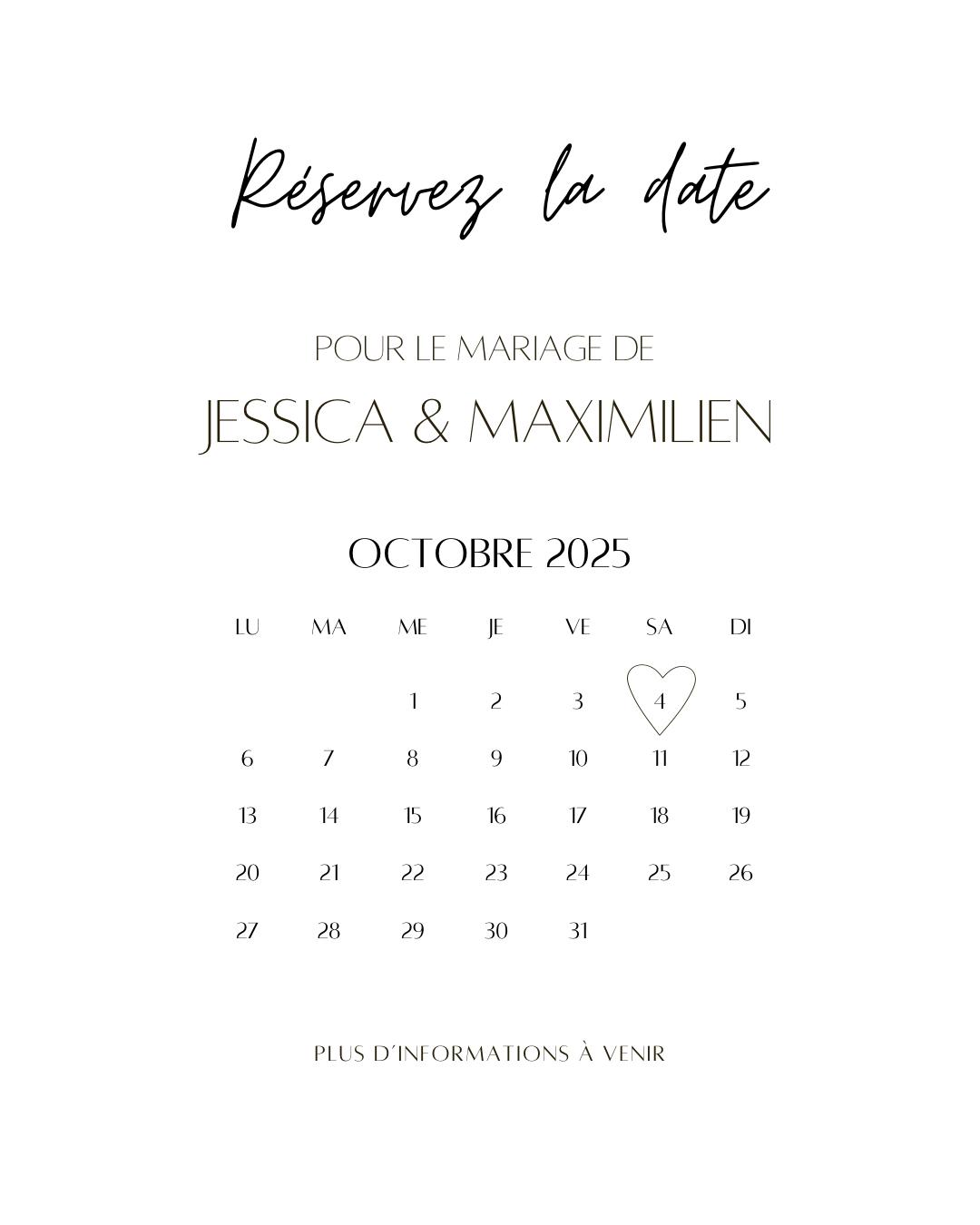 Save the Date